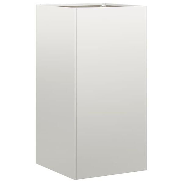 vidaXL Fioriera 40x40x80 cm in Acciaio Inox
