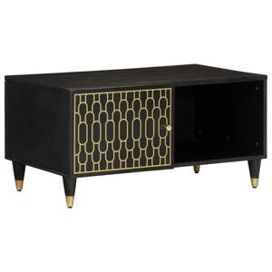 vidaXL Tavolino da Salotto 80x50x40 cm Legno Massello di Mango