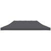 vidaXL Tetto per Tendone per Feste 3x6 m Antracite
