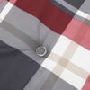 vidaXL Cuscini per Sedie 2 pz Rossi a Quadri 120x50x3 cm in Tessuto