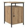 vidaXL Armadio da Notte Rovere artigianale 40 x 42 x 60cm