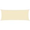 vidaXL Vela Parasole 160 g/m&sup2; Crema 2x5 m in HDPE