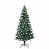 vidaXL Albero di Natale artificiale con luci integrate Verde 210 cm