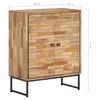 vidaXL Set Credenza 3 pz in Legno di Teak Recuperato