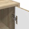 vidaXL Mobile da Bagno con porta Rovere Sonoma 39 x 23,5 x 65 cm