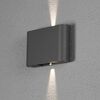 KONSTSMIDE Lampada da Parete a LED Chieri 2x6 W Antracite