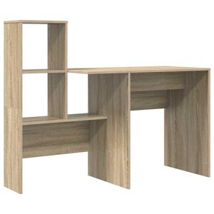 vidaXL Scrivania Rovere Sonoma Legno ingegnerizzato