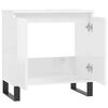 vidaXL Armadietto Bagno Bianco Lucido 58x33x60cm in Legno Multistrato