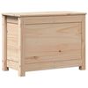 vidaXL Contenitore Portaoggetti 60x32x45,5 cm Legno Massello Pino