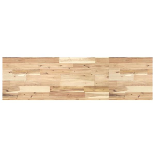 vidaXL Piano per Tavolo 160x40x4 cm Rettangolare Legno Massello Acacia