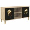vidaXL Mobile TV BREMEN 102 x 33 x 50 cm Sonoma Legno ingegnerizzato