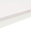 vidaXL Tavolino da salotto Bianco 40 x 40 x 36 cm Pino massello