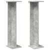 vidaXL Supporto per piante Grigio Cemento 25 x 25,5 x 100,5 cm