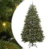 vidaXL Albero di Natale artificiale 240 cm 300 LED Bianco caldo Verde