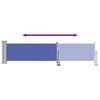 vidaXL Tenda Laterale Retrattile per Patio 60x300 cm Blu