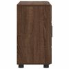vidaXL Credenza Rovere Marrone 88,5 x 30,5 x 55,5 cm Legno multistrato