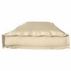 vidaXL Cuscino Beige 140 x 40 x 8 cm Tessuto Oxford