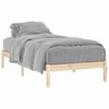 vidaXL Giroletto senza Materasso 100x190 cm in Legno di Pino Doppio