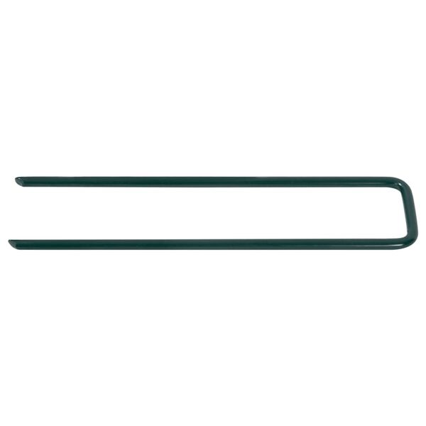 vidaXL Chiodi a U per Erba Artificiale 100 pz in Ferro