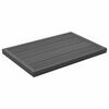 vidaXL Elemento da pavimento per doccia solare Grigio 101x63x5,5 cm WPC