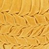 vidaXL Pouf in Velluto di Cotone Design Fumé 40x30 cm Giallo