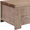 vidaXL Mobile Porta TV in Legno Massello Acacia Spazzolato 140x38x40cm