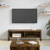 vidaXL Mobile TV Quercia Fumosa 100 x 36.5 x 30.5 cm Legno multistrato