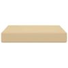 vidaXL Cuscino per divano da esterno Beige 60 x 60 x 8 cm Poliestere