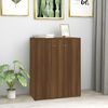 vidaXL Credenza Rovere Marrone 60x30x75 cm in Legno Multistrato