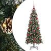 vidaXL Albero di Natale artificiale Verde 150 cm