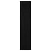 vidaXL Libreria/Divisorio Nero 100x30x135,5 cm in Legno di Pino