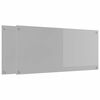vidaXL Schienale da cucina 2 pz Grigio chiaro 110 x 50 cm
