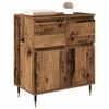 vidaXL Credenza con cassetto Legno vecchio 60 x 35 x 70 cm