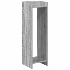vidaXL Supporto per piante Sonoma grigio 30 x 30 x 100 cm