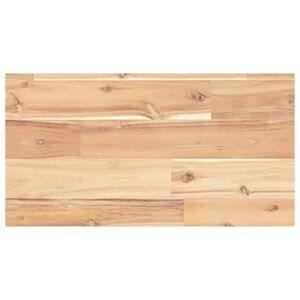 vidaXL Piano Tavolo 40x20x2 cm Rettangolare Legno Massello di Acacia