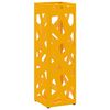 vidaXL Stand per Ombrelli da Pioggia Senape 15,5 x 15,5 x 49 cm