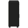 vidaXL Credenza FLORIN Nero 88,5 x 30,5 x 73 cm Legno multistrato