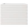 vidaXL Fioriera da Giardino Bianca 60x60x45,5cm Legno Massello di Pino