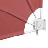 vidaXL Tenda Laterale per Balcone Pieghevole Terracotta 140x140 cm