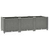 vidaXL Fioriera Rialzata 120x40x38 cm in Polipropilene