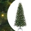 vidaXL Albero di Natale artificiale Verde 240 cm PE e PVC