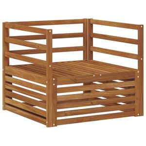vidaXL 2 pz Divano da esterno Naturale