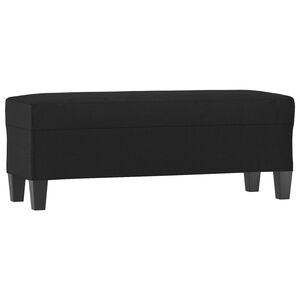 vidaXL Panca Nera 100x35x41 cm in Similpelle