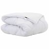 vidaXL Duvet Invernale Bianco 240 x 222 x 5 cm Poliestere