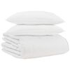 vidaXL Duvet Invernale con cuscino 3 pcs Bianco Piuma d'anatra