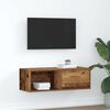 vidaXL Mobile Porta TV Legno Antico 80x31x25,5 cm Legno Multistrato