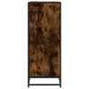 vidaXL Scarpiera Rovere Fumo 48x38x97,5 cm in Legno Multistrato