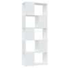 vidaXL Libreria/Divisorio Bianco 60x24x155 cm in Truciolato