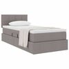 vidaXL Letto con contenitore e materasso Talpa 90 x 200 cm
