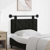 vidaXL Testata appesa Nero 100 x 55 x 5 cm Pelle Sintetica